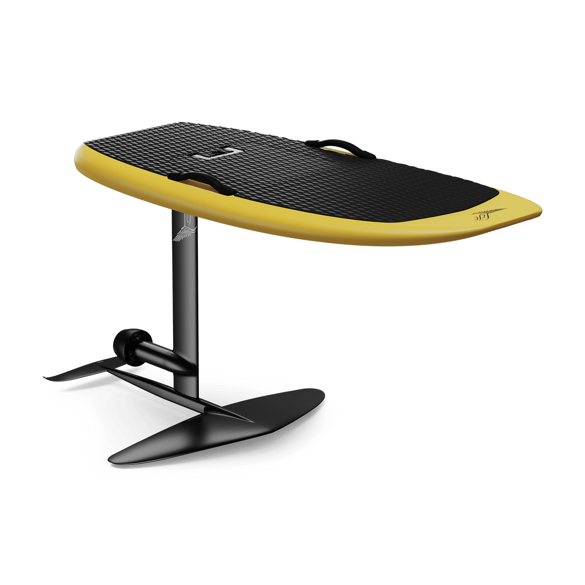 Lift Foils 5'4 LIFT5 Cruiser eFoil – Sunkissed – complete package isometric view