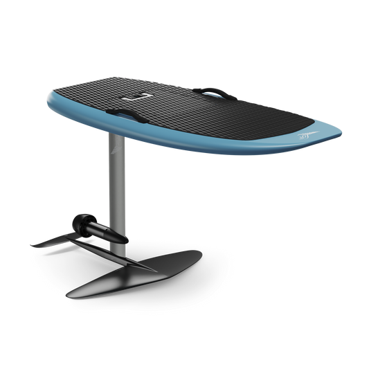Lift Foils 5'4 LIFT5 F Cruiser eFoil – Tide Pool Blue – isometric package view