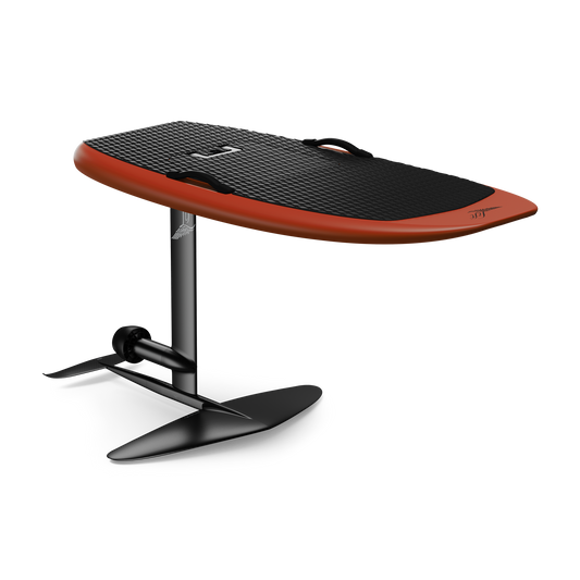 Lift Foils 5'4 LIFT5 Cruiser eFoil – Red Rock – complete package isometric view