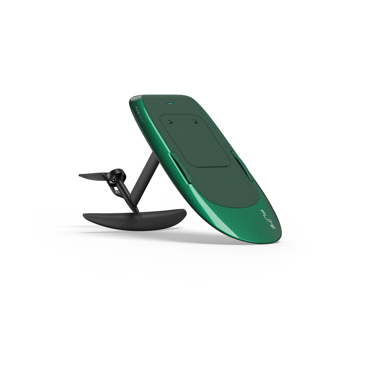 FLITEBOARD ICON Carbon / Jade assembled eFoil with Prop C - Black 80cm, Cruiser Jet 1500 C and 300 C stabiliser