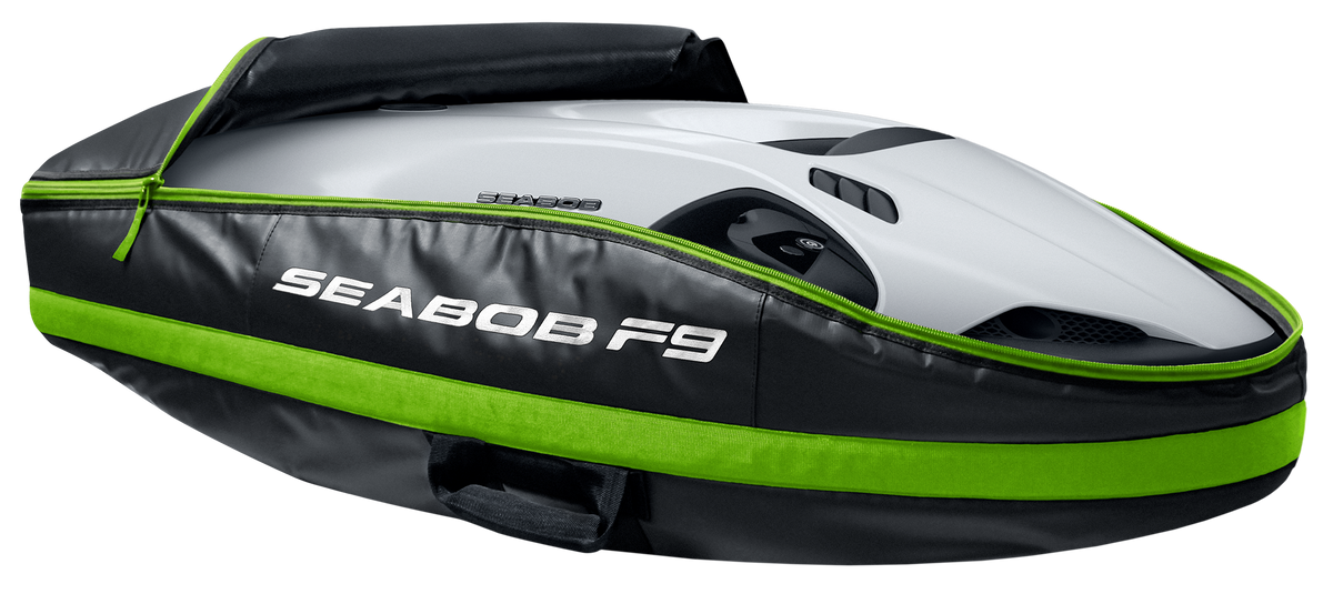 SEABOB F9 Bag shown with a SEABOB for demonstration; SEABOB not included